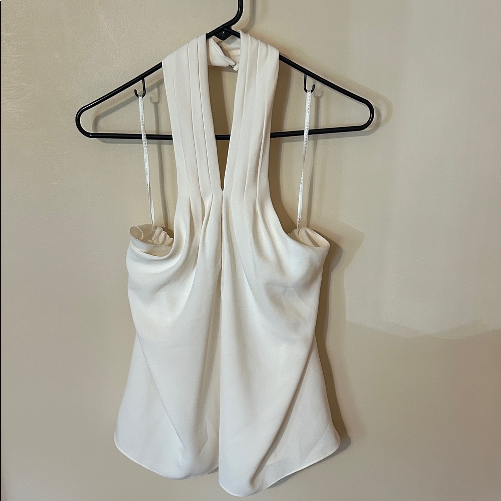 Amanda Uprichard Cream Halter Camisole M